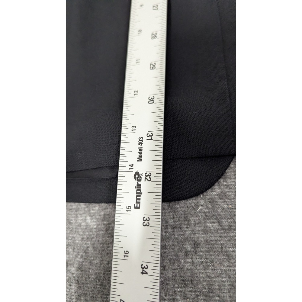 Lauren Ralph Lauren Blazer Black Crest Gold Buttons VTG Worsted Wool Old Money - Picture 15 of 16